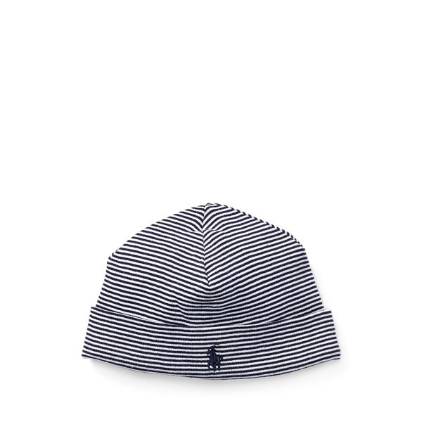 Striped Cotton Hat