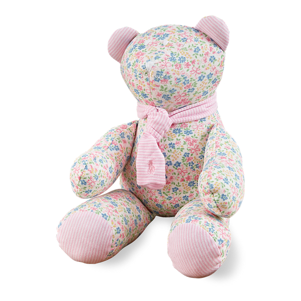 Ourson en peluche fleuri Baby Girl en 1