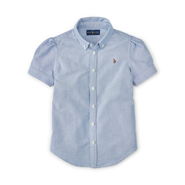 Chemise en coton Oxford Girls 1.5-6.5 Years en 1