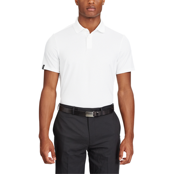 White Active Fit Performance Polo RLX Golf 3