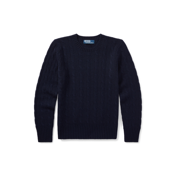 The Iconic Cable-Knit Cashmere Sweater