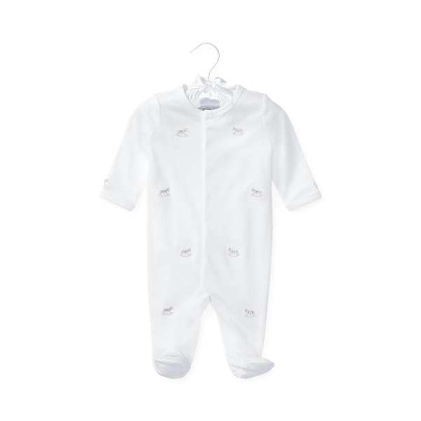 Rocking Horse Cotton Footed Coverall Baby Boy 1