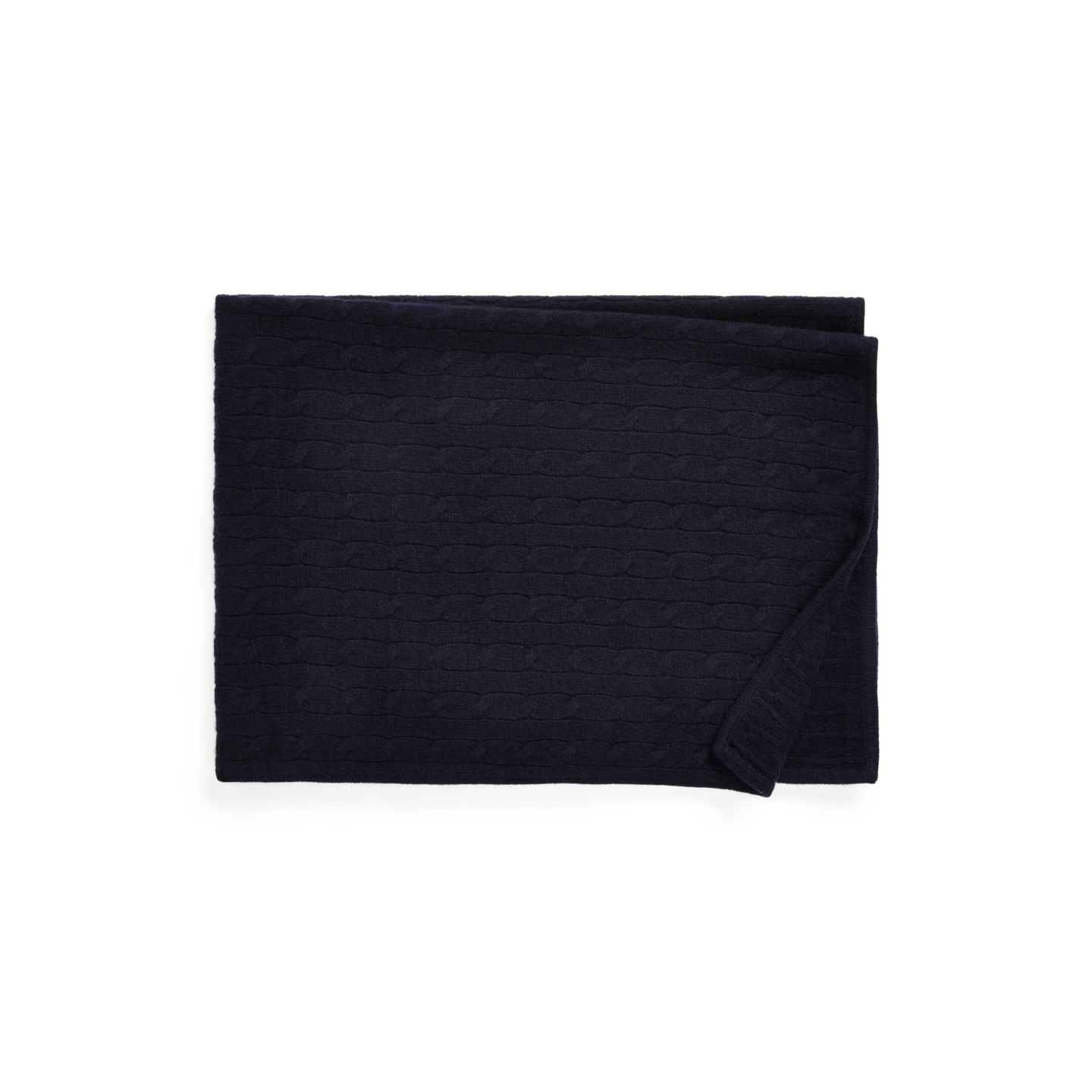 Детский плед Ralph Lauren Cashmere Baby Blanket, цвет: Тёмно-синий — фото 1