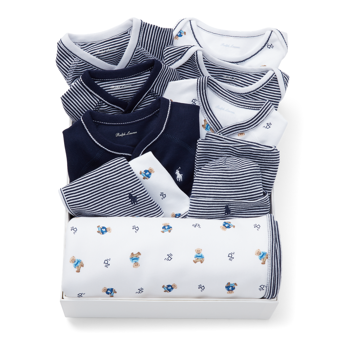 Baby boy ralph lauren gift set best sale