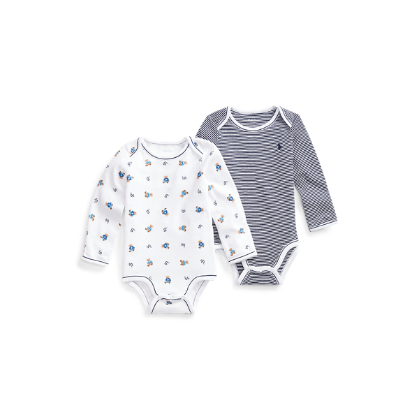 Cotton Bodysuit 2-Pack Baby Boy 1