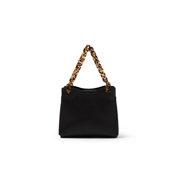 Black Calfskin Chain Bag Ralph Lauren Collection 2