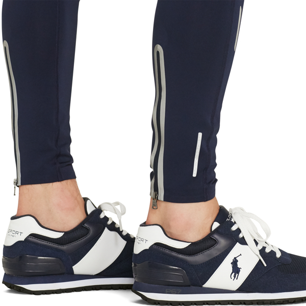 Rl2000 Red/Newport Navy Slaton Tech Pony Sneaker Polo Ralph Lauren 5