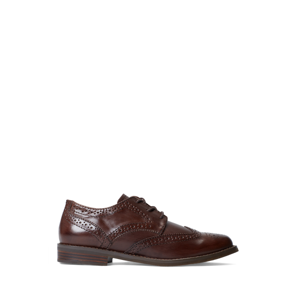 Scarpe Oxford brogue in pelle Boys 6-14 Years in 1
