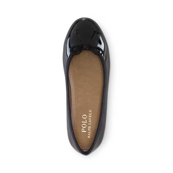 Black Patent Nellie Leather Ballet Flat Child 3