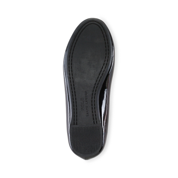 Black Patent Nellie Leather Ballet Flat Child 4