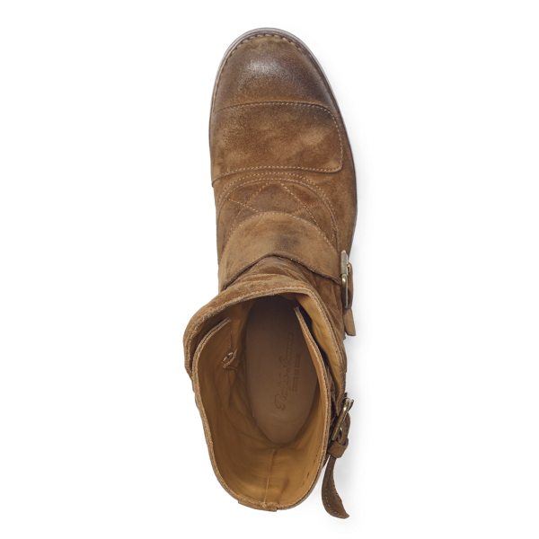 Snuff Grover Washed-Suede Boot Purple Label 2