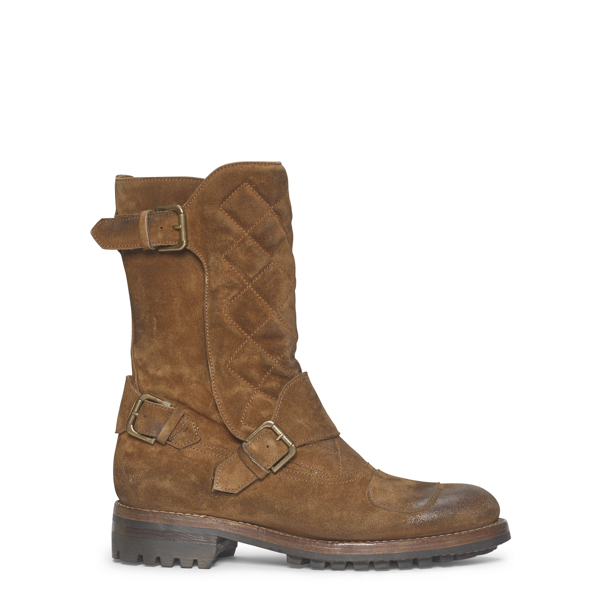 Snuff Grover Washed-Suede Boot Purple Label 3