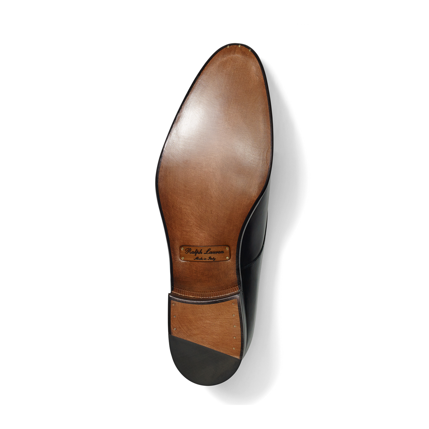 Мужские туфли Ralph Lauren Darnell Calf Monk-Strap, цвет: Чёрный — фото 3