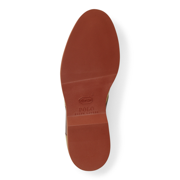 Dirty Buck/Dark Tan Chace Suede Saddle Shoe Polo Ralph Lauren 5