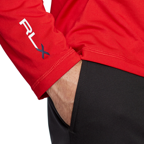 RL 2000 Red Jersey Half-Zip Pullover RLX Golf 4