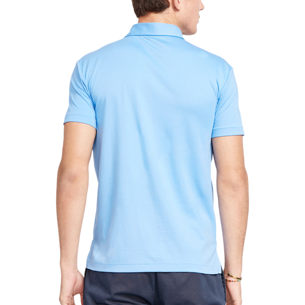 Harbor Island Blue Pima Soft Touch Polo Polo Ralph Lauren 2