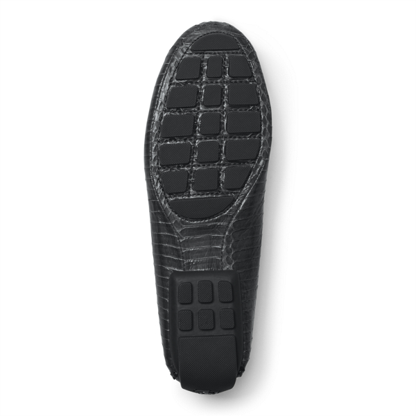 Black Carys Snakeskin Loafer Lauren 4