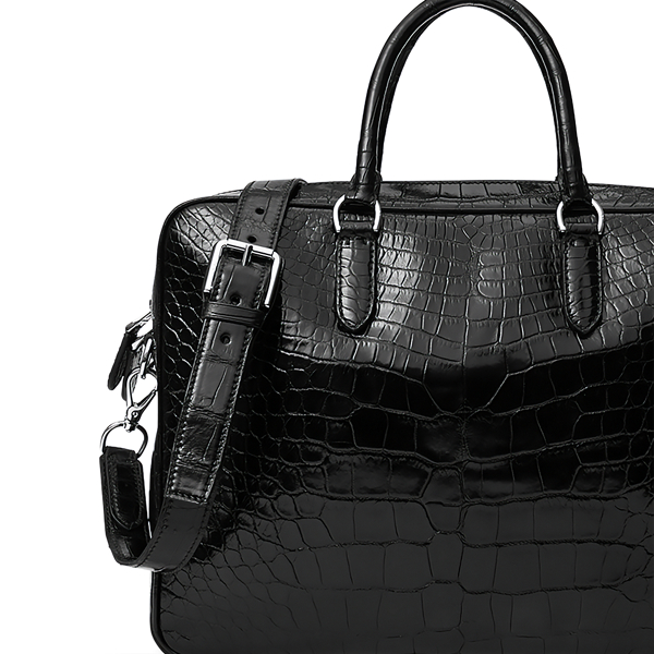 Black Caiman Commuter Bag Purple Label 6