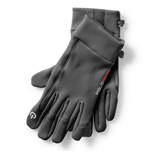 Polo Black Fleece-Lined Training Gloves Polo Sport 1
