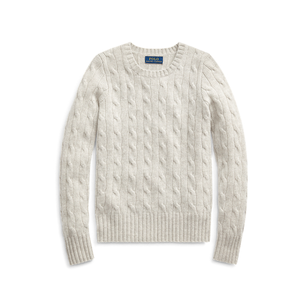 Cable-Knit Cashmere Sweater