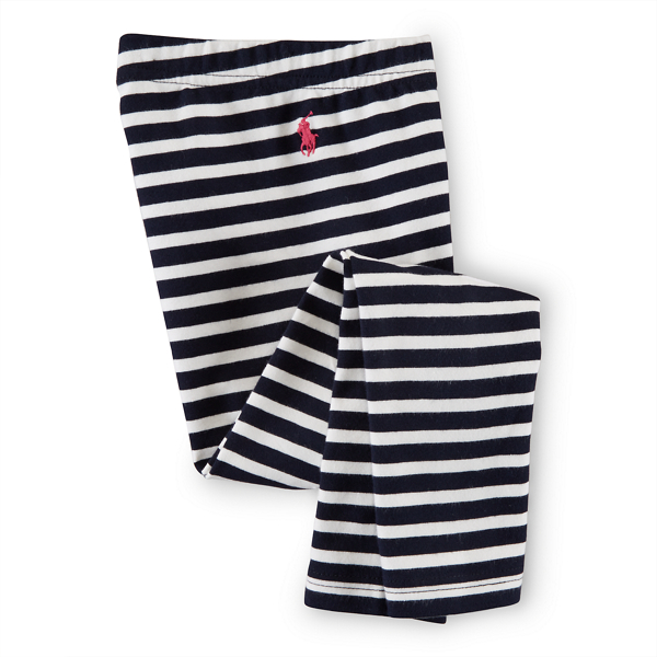 Nevis Multi Striped Stretch Jersey Legging Girls 2-6x 1