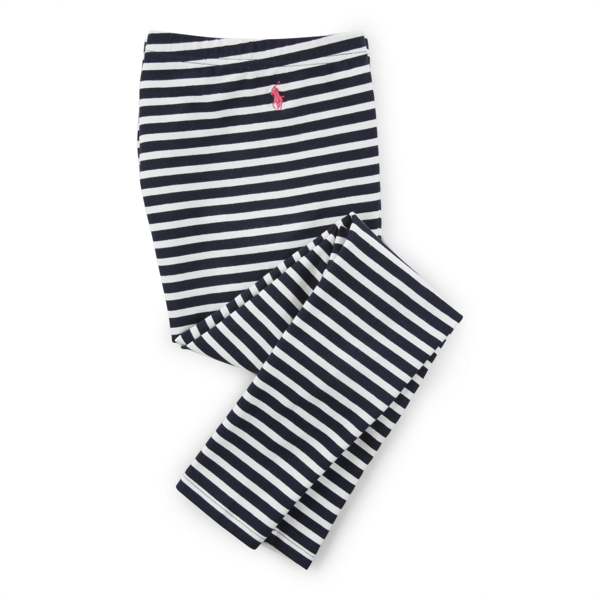 Nevis Multi Striped Stretch Jersey Legging Girls 7-16 2