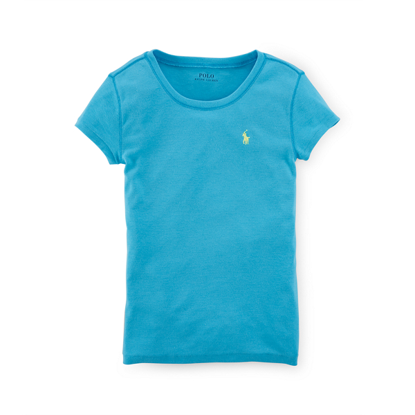 Turquoise Pendant Short-Sleeve Tee Shirt Girls 7-16 1