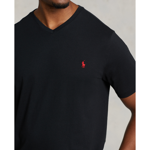 Jersey V Neck T Shirt