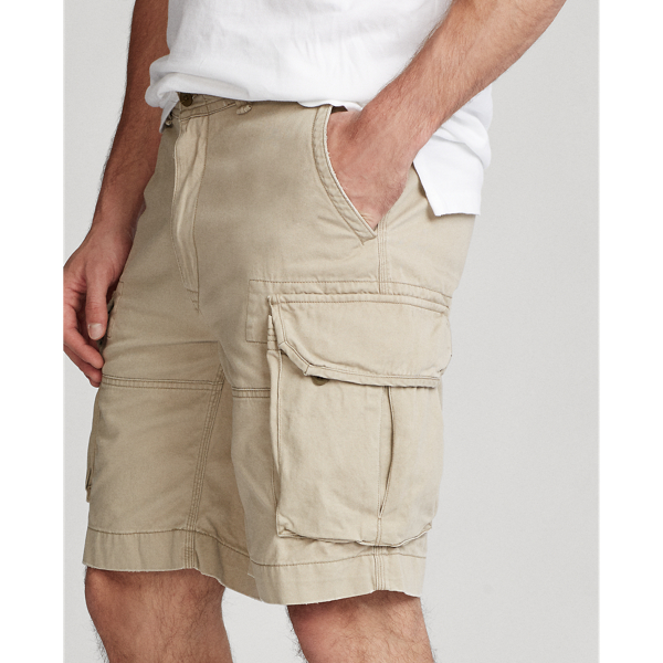 Classic-Fit Twill-Cargo-Shorts Gellar Big & Tall in Hudson-Sandbraun 6
