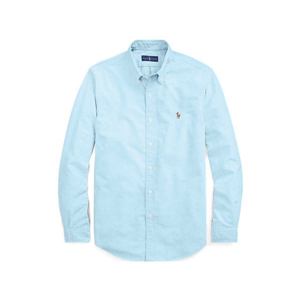 Aegean Blue The Iconic Oxford Shirt Polo Ralph Lauren 2