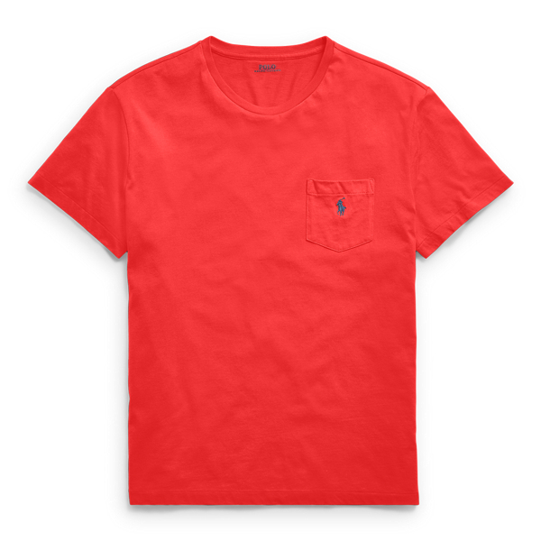 Rl2000 Red Custom Slim Fit Pocket T-Shirt Polo Ralph Lauren 1