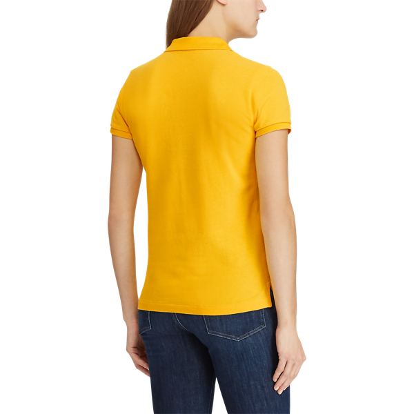 Bright Yellow Skinny-Fit Big Pony Polo Shirt Polo Ralph Lauren 6