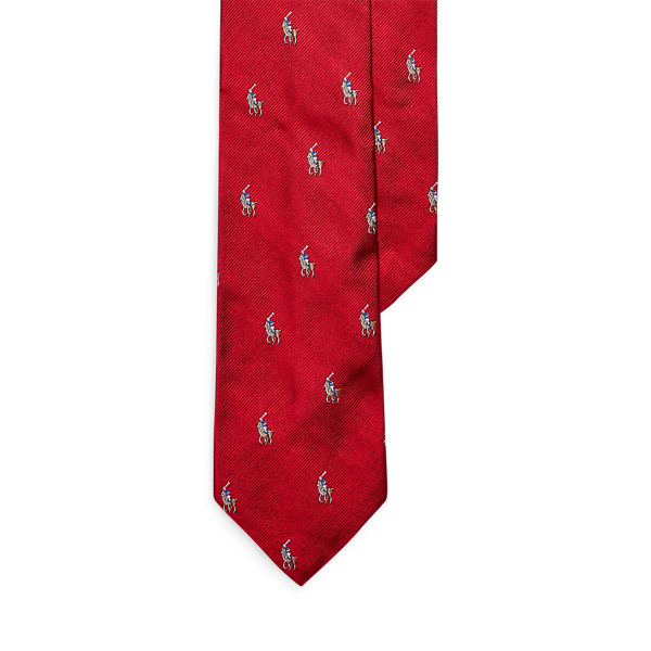 Polo Pony Silk Narrow Tie