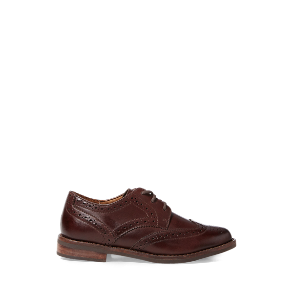 Leather Wingtip Oxford Shoe