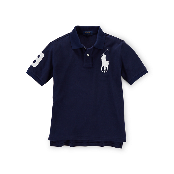 Newport Navy Short-Sleeve Big Pony Polo Boys 8-20 1