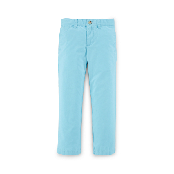French Turquoise Suffield Cotton Poplin Pant Boys 2-7 1