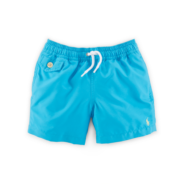 Caribbean Blue Traveler Swim Trunk Boys 2-7 1
