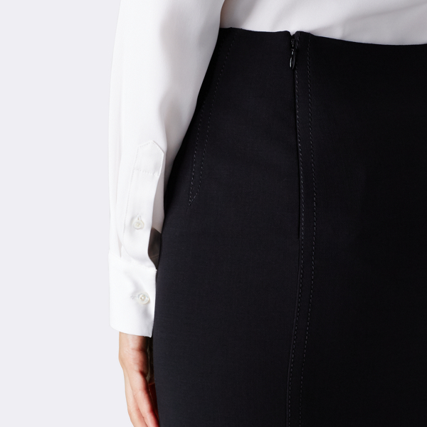 Cindy Wool Pencil Skirt Ralph Lauren Collection 5