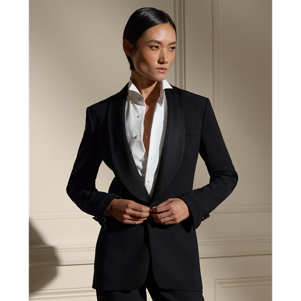 Ralph lauren womens tuxedo jacket on sale