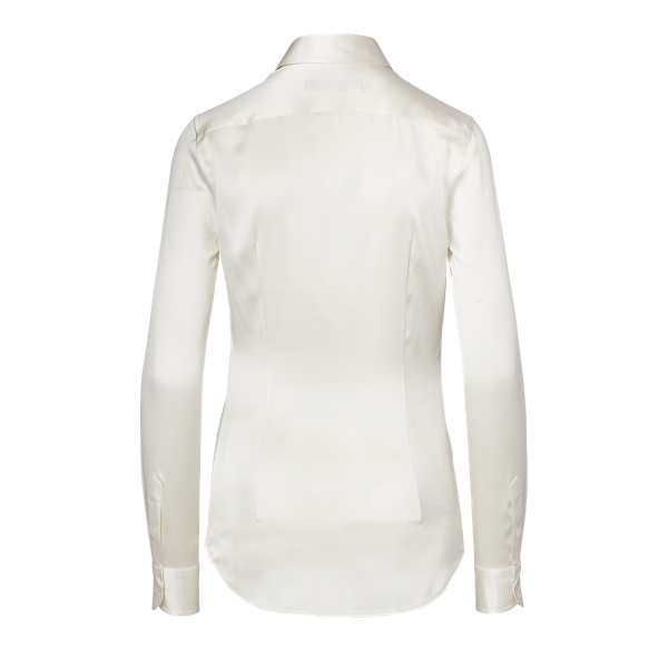 Cream Cindy Silk Shirt Ralph Lauren Collection 2