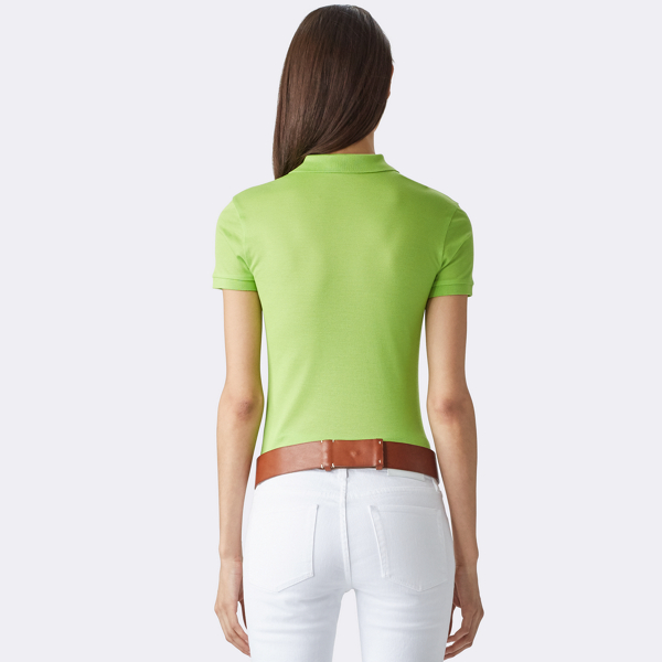 Acid Green Cotton Piqu&eacute; Polo Shirt Ralph Lauren Collection 2