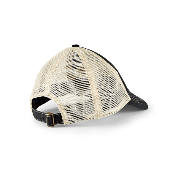 Polo Black Mesh Trucker Cap Polo Ralph Lauren 2