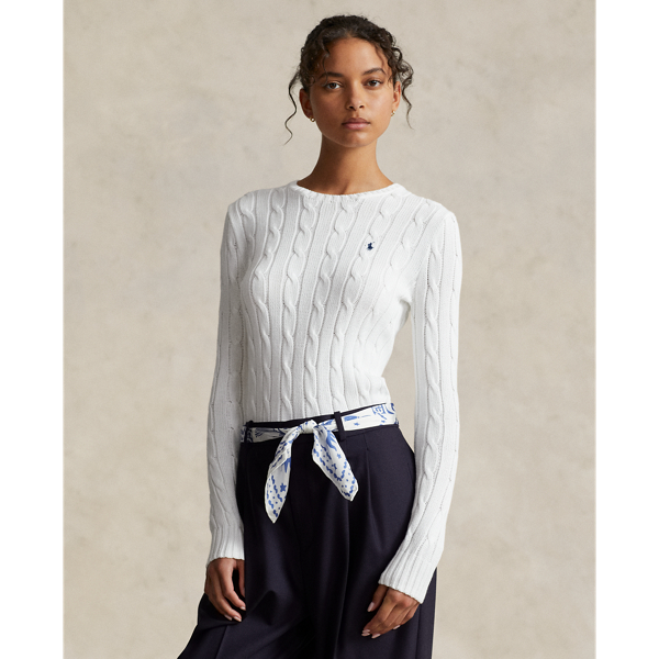 Women s White Sweaters Ralph Lauren