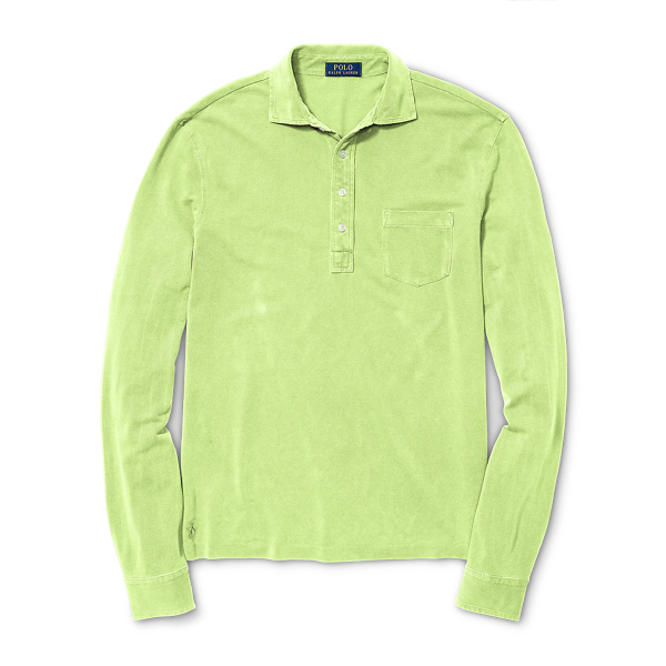 Kiwi Lime Custom Fit Featherweight Polo Polo Ralph Lauren 1