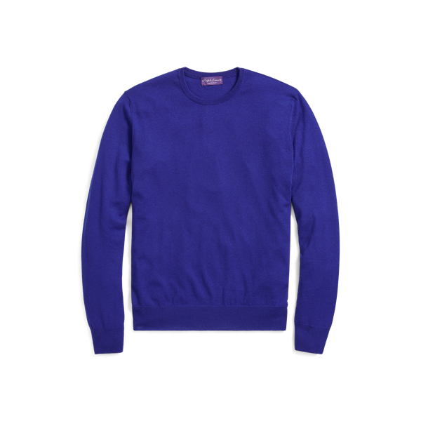 Rundhalspullover aus Kaschmir Purple Label in 1