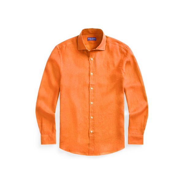Aston Linen Sport Shirt Purple Label 1