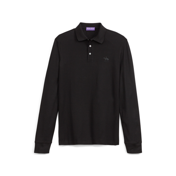 Custom Slim Fit Pique Polo Shirt Ralph Lauren UK