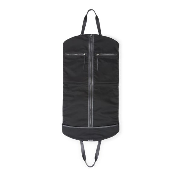 Black Nylon-Calfskin Garment Bag Purple Label 3