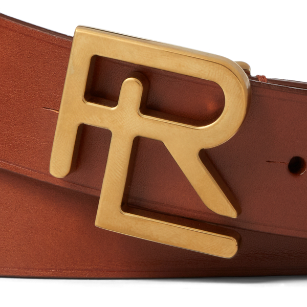 Rl vachetta leather belt top
