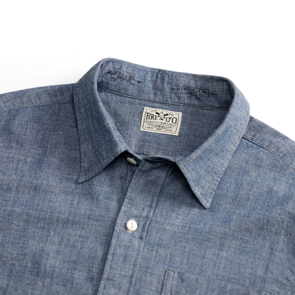 Slim Fit Chambray Shirt